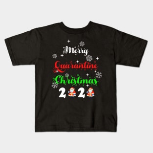 merry quarantine christmas Kids T-Shirt